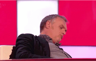 Greg Davies Faint GIF