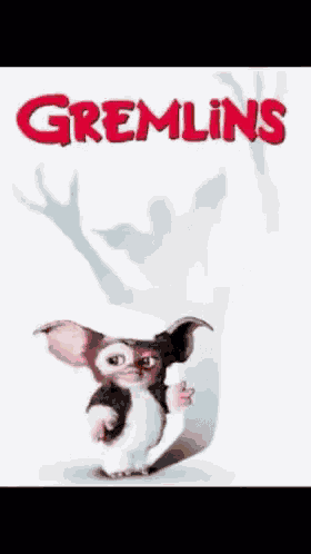 Gremlins Movie Poster GIF