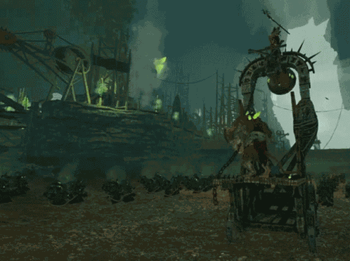 Grey Seer On Screaming Bell Total War Warhammer GIF