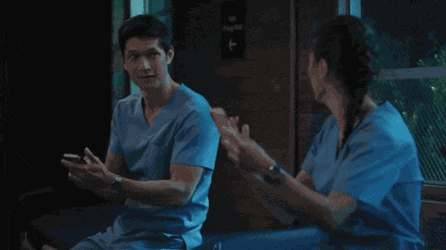 Greys Anatomy High Five GIF