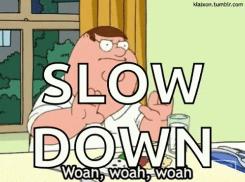 Griffin Family Slow Down GIF