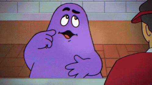 Grimace Grimace Shake GIF