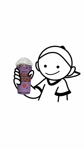 Grimace Shake Mcdonalds GIF