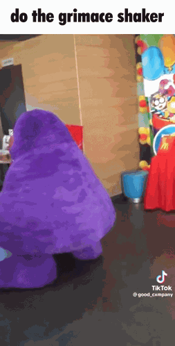 Grimace Shaker GIF