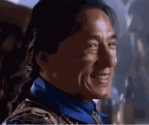 Grimace Smile GIF