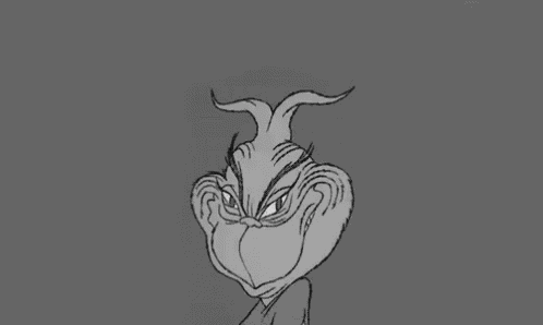 Grinch Evil Grin GIF