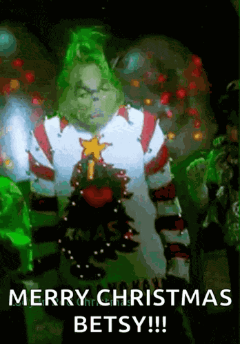 Grinch Merry Christmas GIF