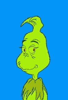 Grinch Smile Smirk GIF