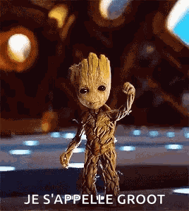 Groot Bye GIF