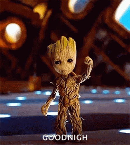 Groot Hello GIF