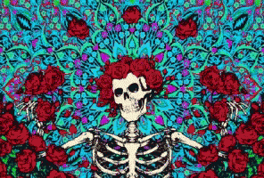 Groovy Skeleton GIF