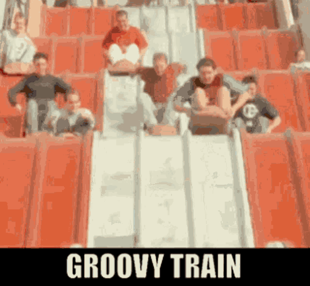 Groovy Train The Farm GIF