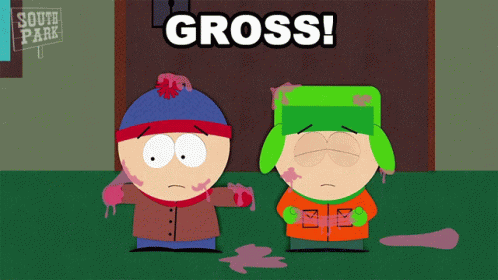 Gross Kyle Broflovski GIF