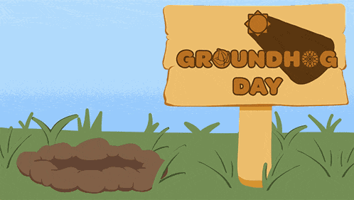 Groundhog Day Groundhogs GIF