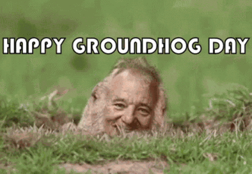 Groundhog Groundhog Day GIF