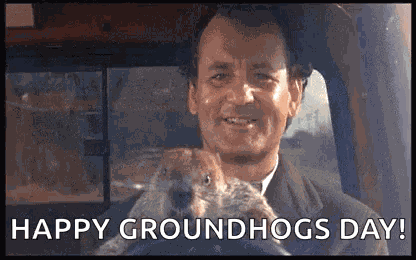 Groundhogday Billmurray GIF