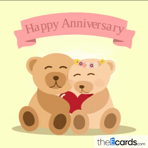 Group Cards Happy Marriage Anniversary GIF