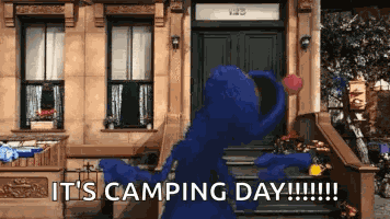 Grover Crazy GIF