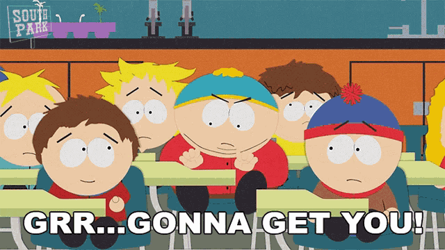 Grr Gonna Get You Eric Cartman GIF