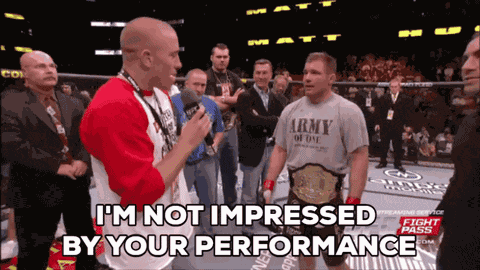 Gsp Not Impressed GIF