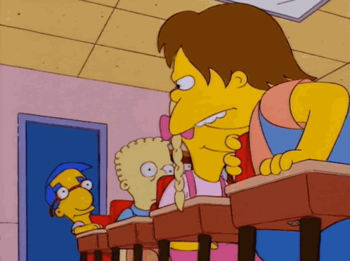 Guess Who Likes You Milhouse GIF