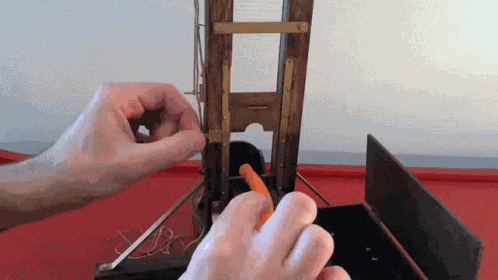 Guillotine Carrot Guillotine GIF