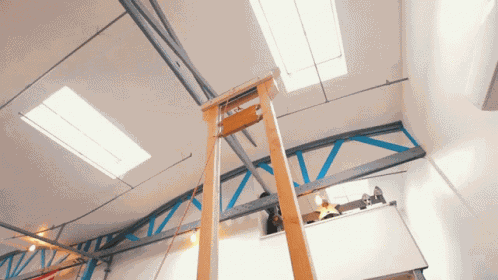 Guillotine Dropping GIF