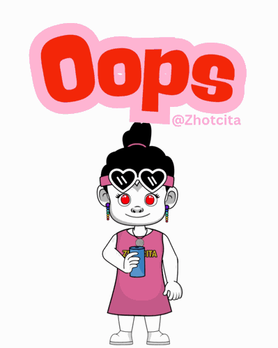 Guilty Animation Sticker Oops GIF
