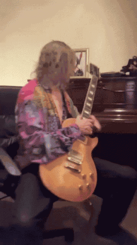 Guitar Fall GIF