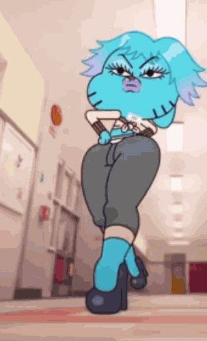 Gumball Labeled A Baddie Gumball GIF