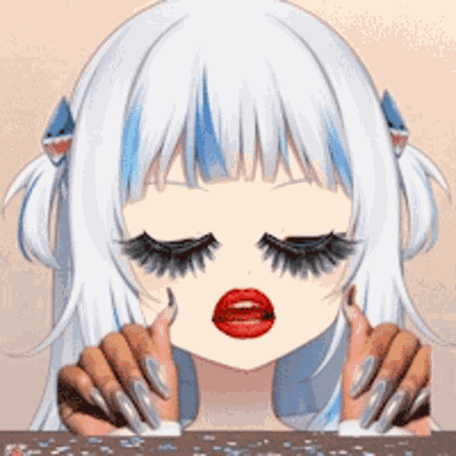 Gura Valley Girl GIF