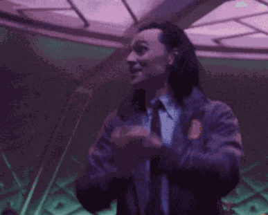 Guy-clapping Character-loki GIF