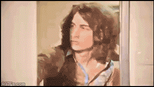 Guy Opening Door Shocked Surprise GIF