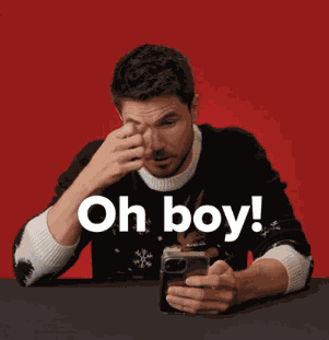 Guy-saying-oh-boy Shocked GIF