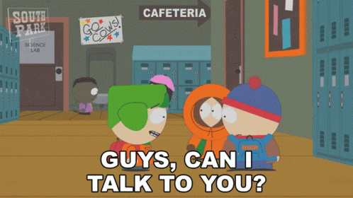 Guys Can I Talk To You Kyle Broflovski GIF