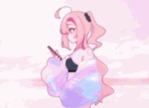 Gyaru Peace Sign GIF