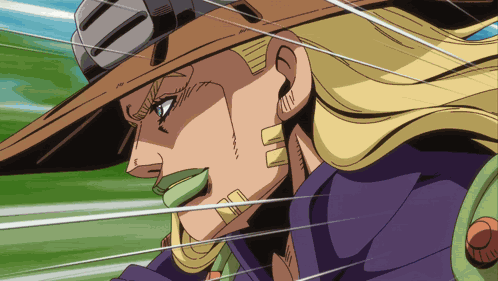 Gyro Zeppeli Steel Ball Run GIF