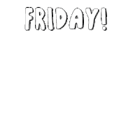 Haappy Friday Its Friday Sticker