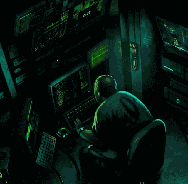 Hacker Computer GIF