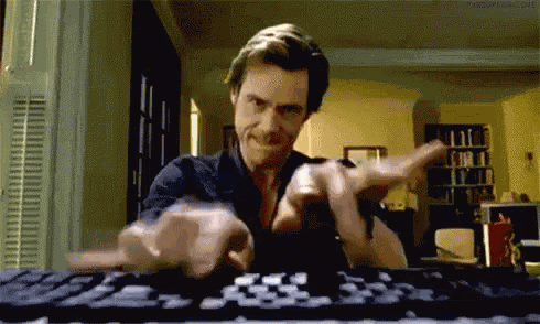 Hacker Typing GIF