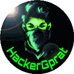 Hackergprat Logo Sticker