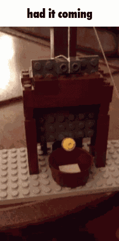 Had It Coming Lego GIF
