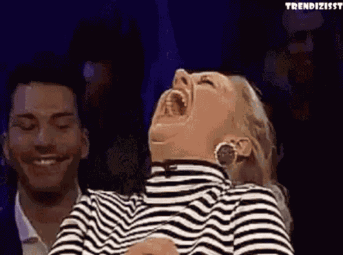 Haha Funny Laughing Hysterically GIF