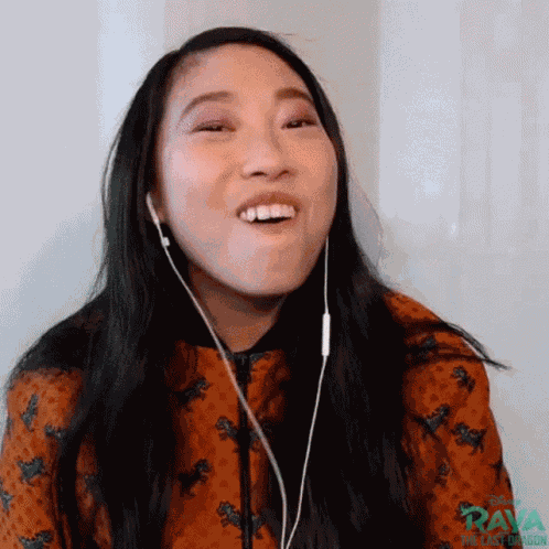 Hahaha Awkwafina GIF