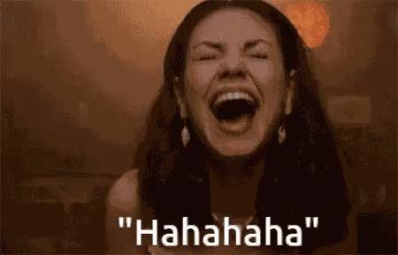 Hahaha Hysterical Laughing GIF