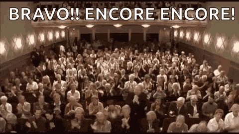 Hahaha Standing Ovation GIF