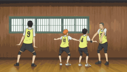 Haikyuu Dance Niku Niku GIF