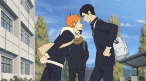 Haikyuu Fight GIF