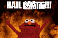 Hail Elmo Sticker
