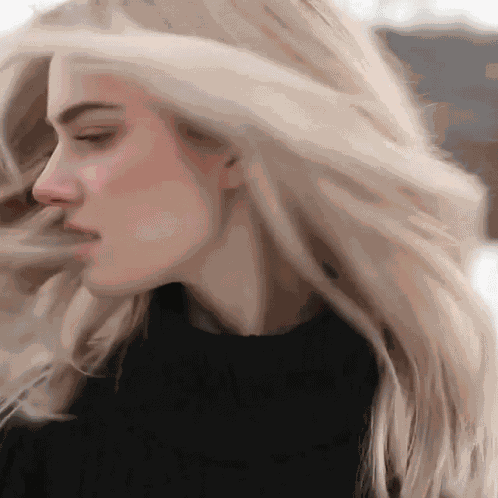 Hair Flip Hair GIF